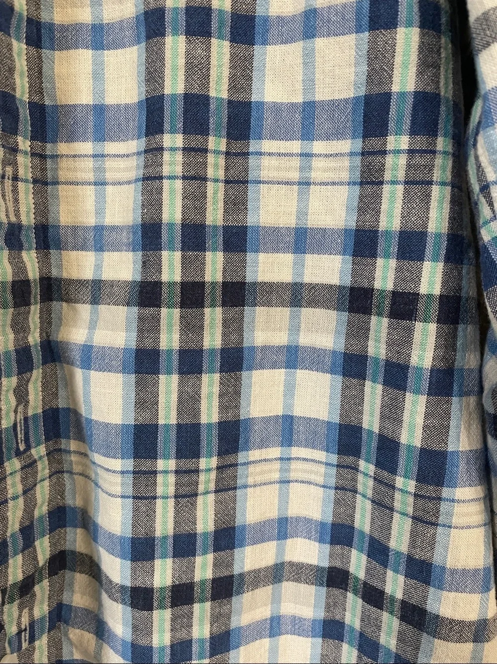 J. Crew Blue Plaid Button-Down Shirt